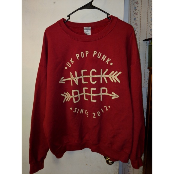 Neck Deep Crew Neck Sweatshirt 